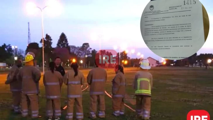 Es oficial: El cuartel de Bomberos de Maciel recibió su personería jurídica