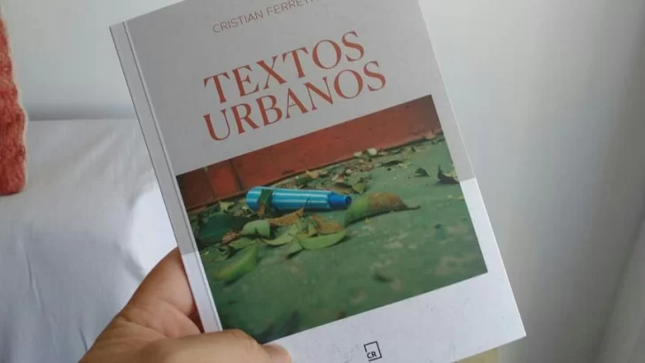 Cristian Ferreyra presentará hoy “Textos Urbanos” en la Biblioteca de Díaz