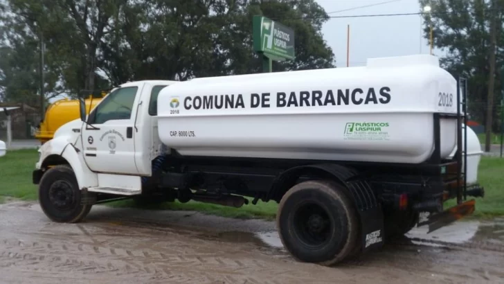 Barrancas llamó a licitación para adquirir un nuevo tanque regador