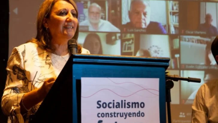 Mónica Fein se convirtió en la nueva presidente del partido socialista