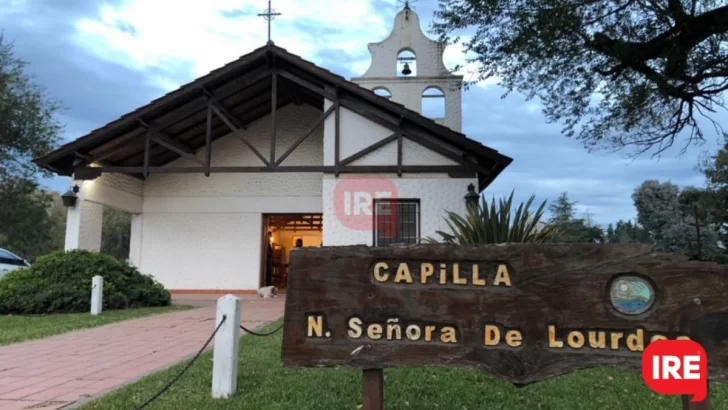 La capilla de La Ribera comenzó a ceder y buscan ayuda para repararla