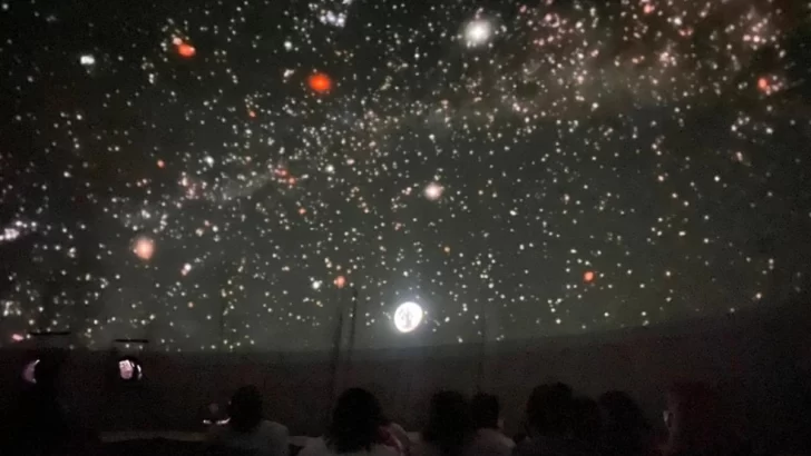 Llegó el planetario móvil a Serodino y estará todo el fin de semana