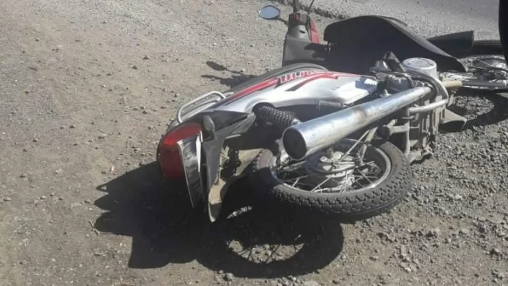 Un joven de Timbúes herido tras chocar en moto contra un camión