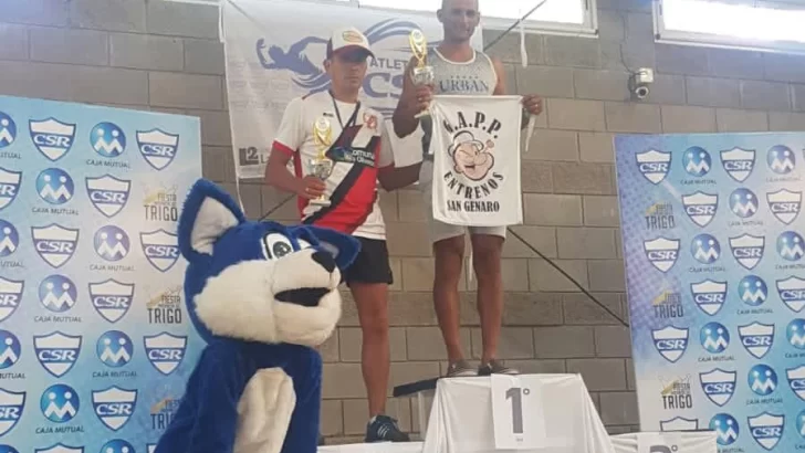 Cesar logró el segundo puesto en la maratón del Sportivo Rivadavia