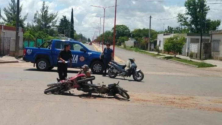 Un herido grave tras un choque entre motos en Timbúes