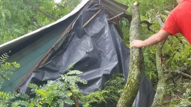 La tormenta hizo estragos en viviendas del camping: “Fue horrible”