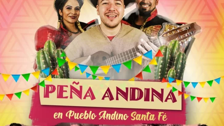 Se viene la Peña Andina con shows en vivo y feria de artesanos