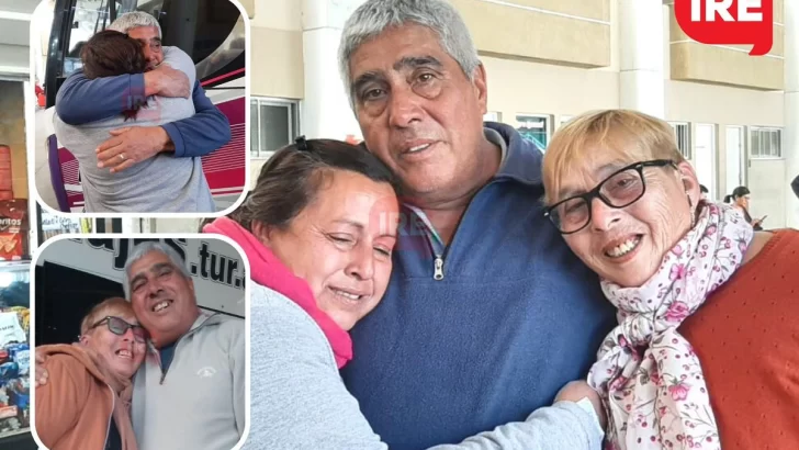 Emocionante: Después de 34 años dos hermanos gaboteros se reencontraron en Salta