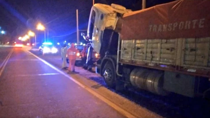 Multa de más de 400 mil pesos para un camionero que intentó evadir un control de carga