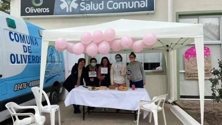 El Centro de Salud y el SAMCo concientizan juntos contra el cáncer de mama