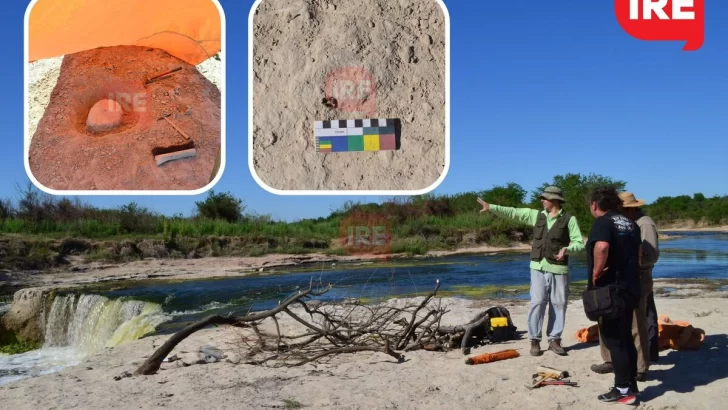 Expedición en La Boca: Vecinos encontraron restos fósiles cerca del arroyo