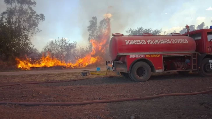 Feroz incendio en Chacras del Rincón arrasó con unas 250 hectáreas