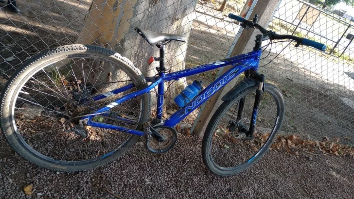 Recuperaron una bici que había sido robada en la clínica de Barrancas