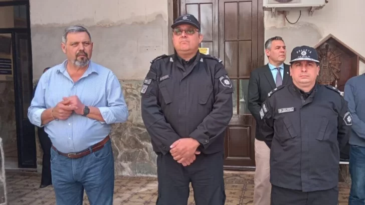 José Senn es el nuevo subjefe de policía de la provincia tras estar al mando en San Jerónimo