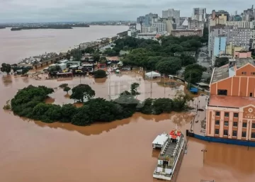 Provincia indicó que las inundaciones en Brasil no afectarán a los pueblos costeros del Paraná