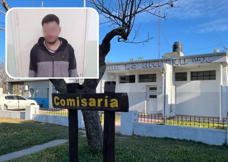 Un muchacho de Andino peleó con vecinos y terminó quebrándole la nariz al jefe de la comisaría