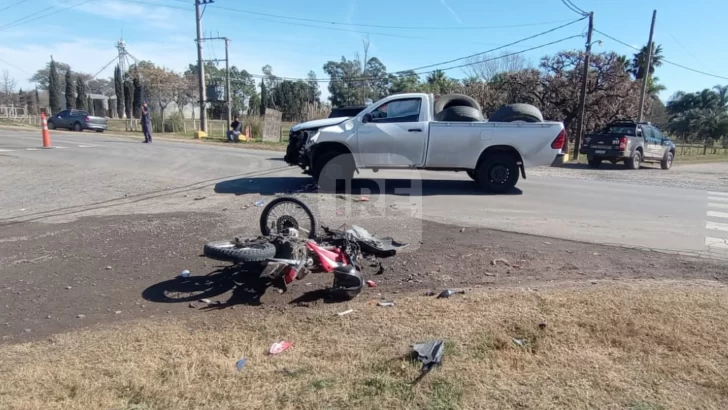 Un muchacho de Andino resultó con heridas graves tras un fuerte accidente en el pueblo