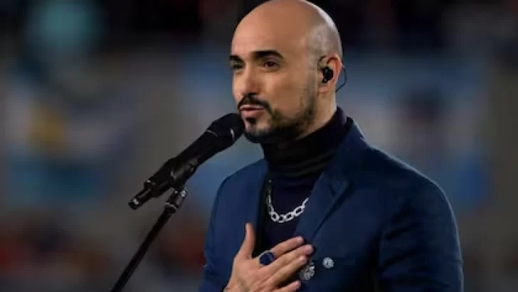 Abel Pintos será el encargado de cantar el himno argentino en la final de la Copa América