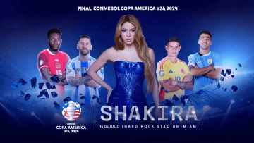 Shakira brindará un show en el entretiempo de la final de la Copa América en Miami