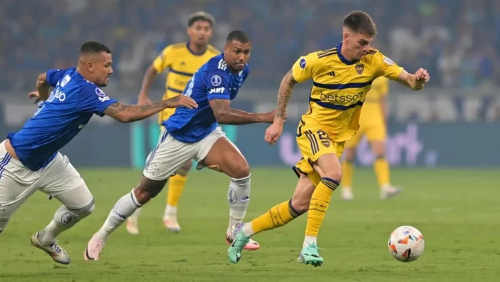 Boca Juniors quedó eliminado de la Copa Sudamericana ante Cruzeiro