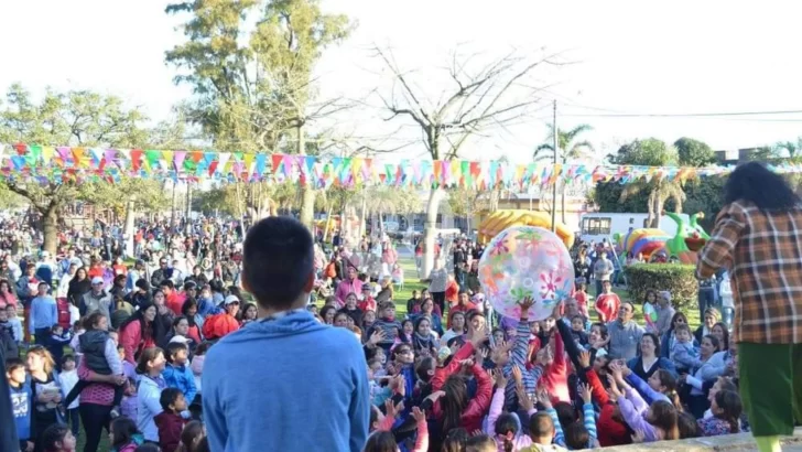 Oliveros palpita el día del niño con juegos, kermesse, merienda y Galupa