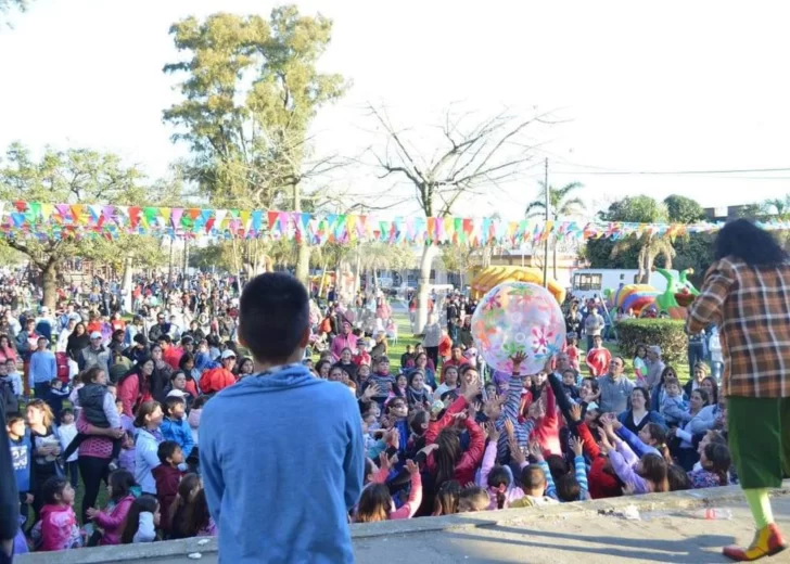 Oliveros palpita el día del niño con juegos, kermesse, merienda y Galupa