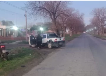 Un hombre resultó con heridas graves tras un fuerte accidente frente al SAMCo de Monje