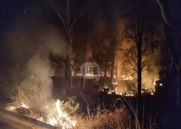 El cuartel de Maciel tuvo su bautismo de fuego con dos incendios forestales