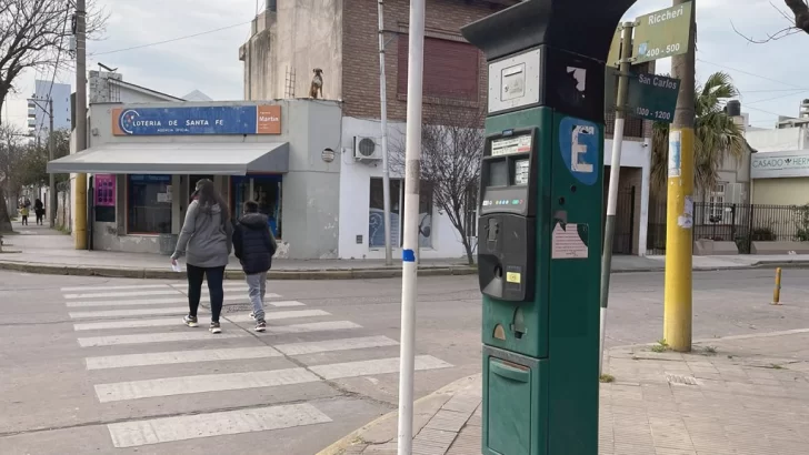 Fin del estacionamiento medido en San Lorenzo