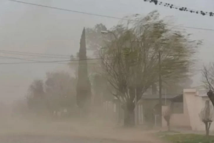 A cuidarse: Alerta amarilla en la región por fuertes vientos y temperaturas bajas