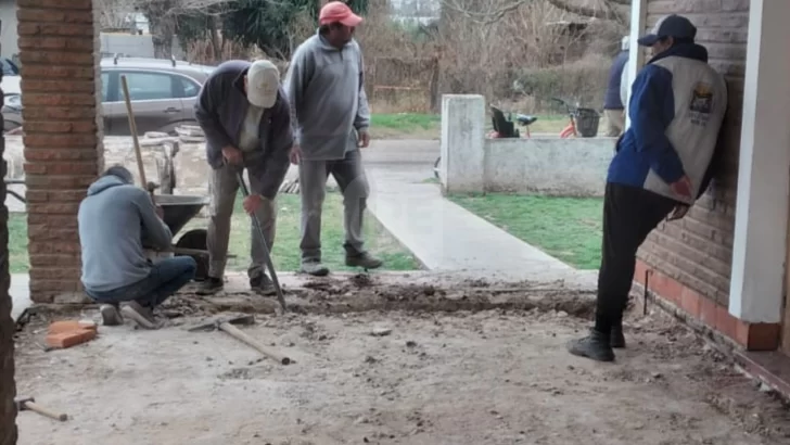 En marcha: Comenzaron las obras de ampliación en el SAMCo de Monje