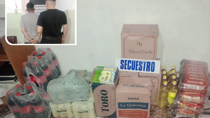 Robó en una distribuidora vecina, su mamá encontró los elementos y lo entregó a la policía