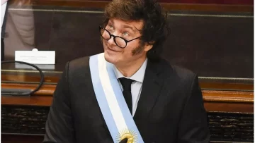 El presidente Milei presenta el presupuesto 2025