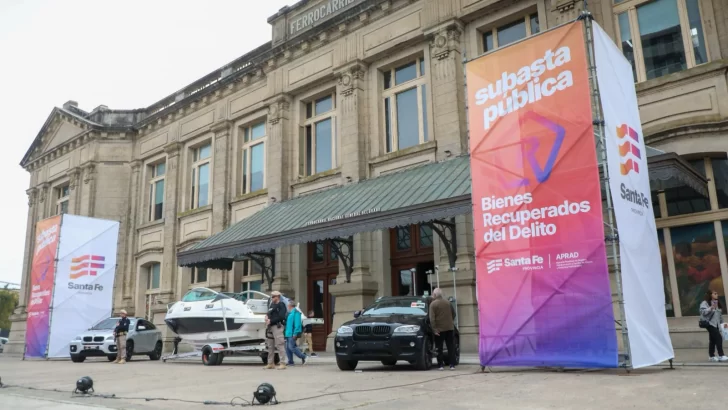 Hoy es la “subasta más grande de la historia de la provincia” de bienes de delincuentes