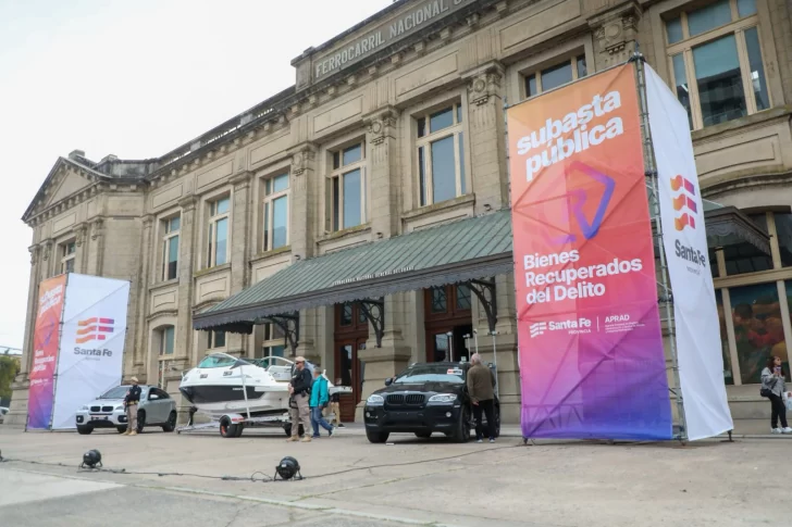 Hoy es la “subasta más grande de la historia de la provincia” de bienes de delincuentes