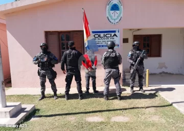 Allanaron una casa en Gaboto y secuestraron droga, armas, dinero y elementos robados