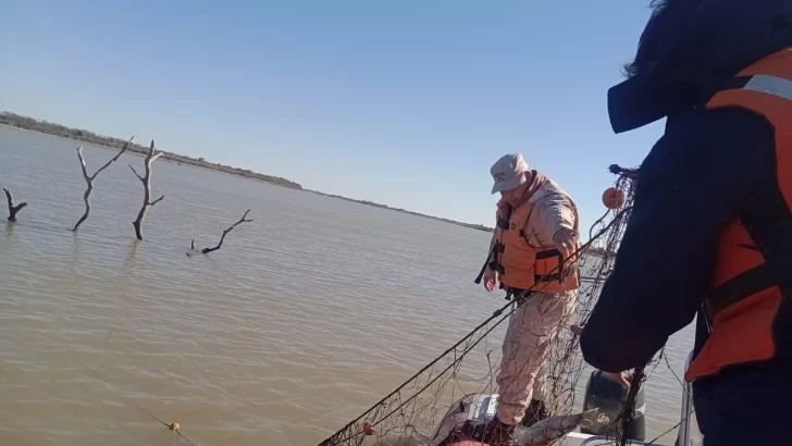 El ministerio de Ambiente aumentó los controles de la pesca en Puerto Gaboto