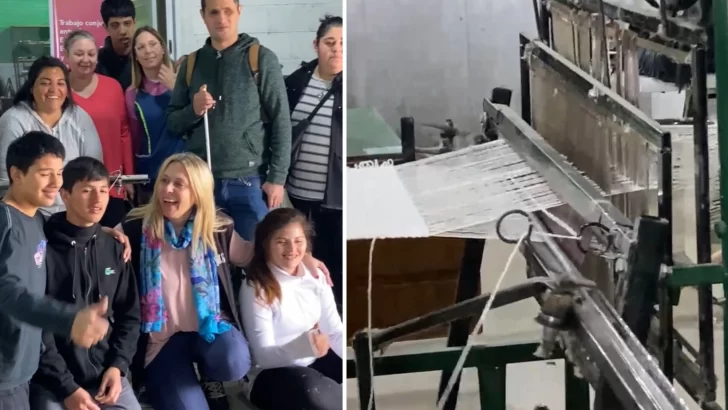 Serodino sumó un taller con la escuela especial y comenzará a producir trapos de piso