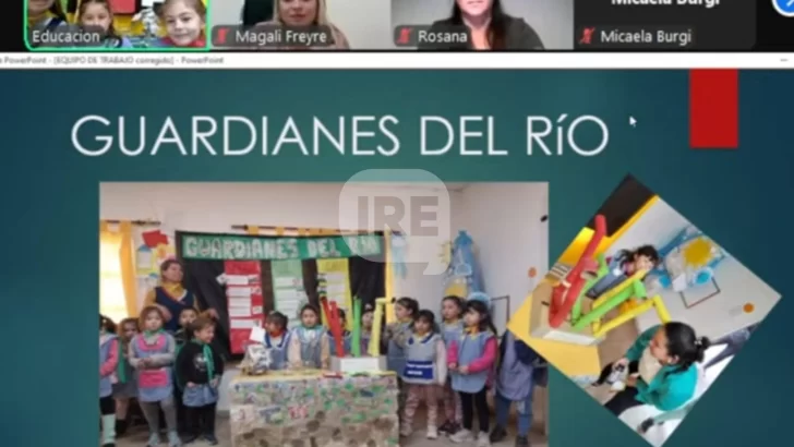 Los Guardianes del Río del Jardín Carcaraña llegaron a la feria provincial de ciencias