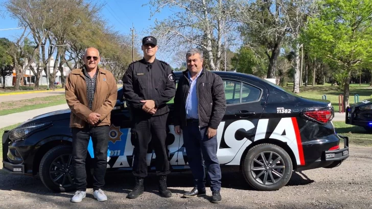 Timbúes recibió un móvil policial y está pronto de inaugurar su nueva comisaría