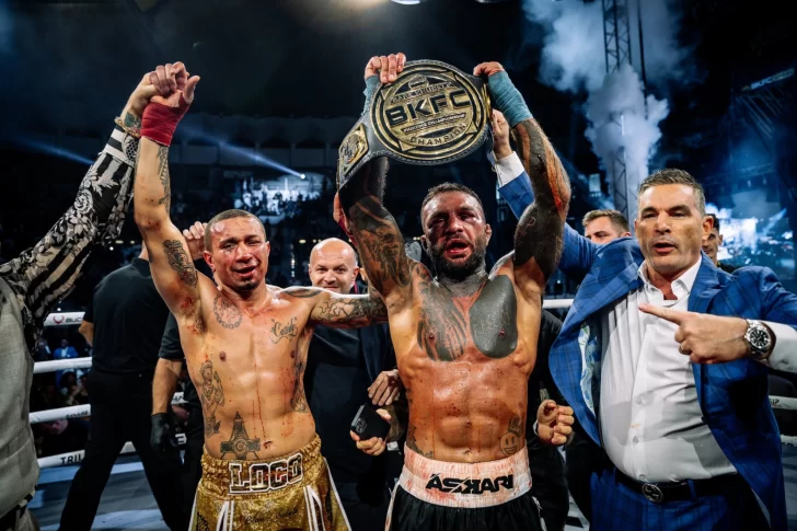 El argentino Franco Tenaglia se consagró campeón de boxeo sin guantes