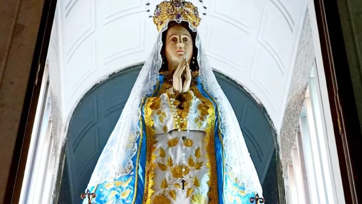 Oliveros se prepara para recibir a la Virgen de Itatí con una peregrinación, misa y fogón