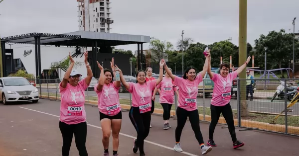 En el marco de la lucha contra el cáncer de mama llega a Pueblo Andino la Maratón Trail Rosa