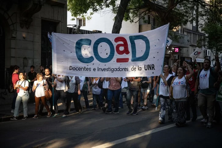 Nueva semana de protesta universitaria con un paro de Coad por 72 horas