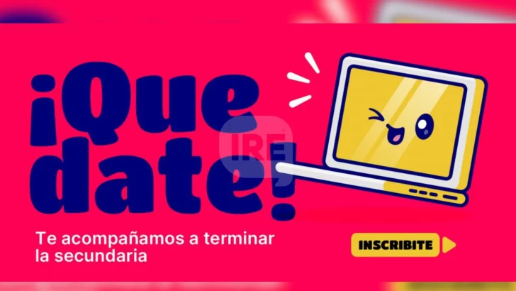 “Quedate”: Nueva convocatoria de tutorías para sacar materias previas del nivel secundario