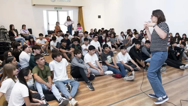 Alumnos de la secundaria de Timbúes hablaron sobre el consumo problemático de sustancias