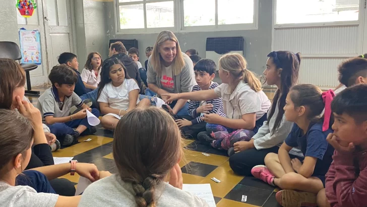 Arrancó el Concejo de niños en Serodino para escuchar las inquietudes de los más pequeños