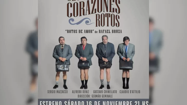 El grupo teatral La Tapera estrena la obra “Club de Corazones Rotos”