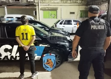 Detuvieron en Coronda a un joven de Barrancas con 22 envoltorios de cocaína