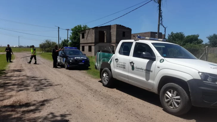 Detuvieron infraganti a un ladrón en una casa de fin de semana en Timbúes